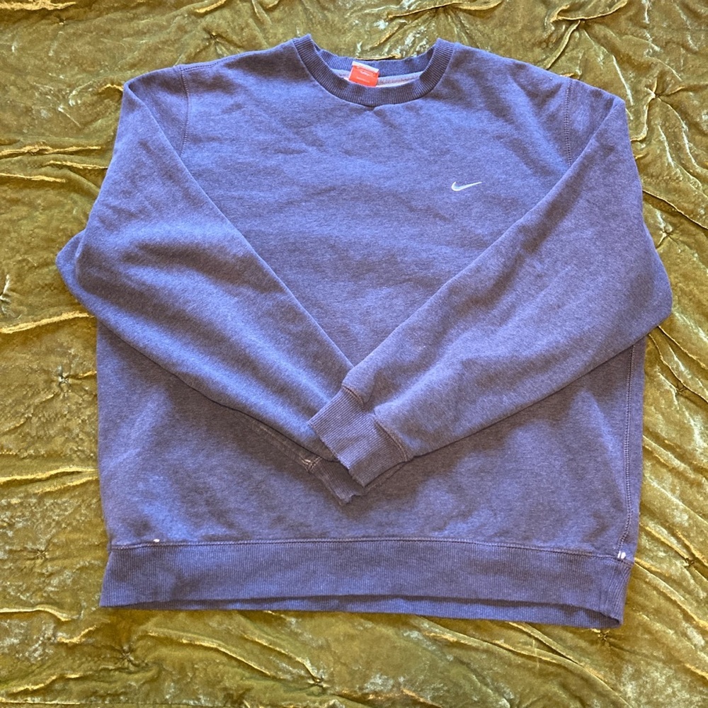 xL gray nike crew